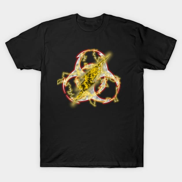 BioElectrical Hazard G- Speeforce Version 2 T-Shirt by Veraukoion